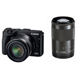 Canon 佳能 EOS M3 双镜头 无反套机（18-55/55-200mm）