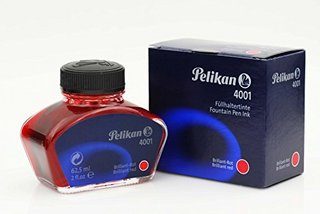 Pelikan 百利金 4001 水性染料墨水 红色 62.5ml