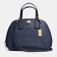 COACH 蔻驰 Crossgrain Prince Street Satchel 女款真皮手提包