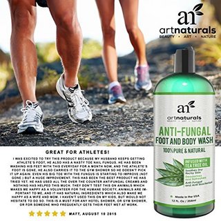 artnaturals Antifungal 抗真菌茶树油 沐浴乳