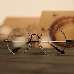 复古圆形眼镜框