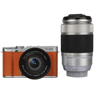 FUJIFILM 富士 X-A2 XC 16-50mm OIS II+XC50-230mm镜头 双镜头套机