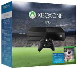 Microsoft 微软 Xbox One 1TB FIFA 16 Bundle 游戏套装