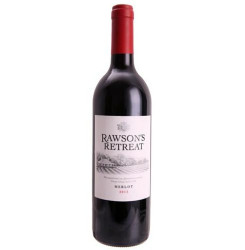 Penfolds 奔富 Rawson’s Retreat 洛神山庄 梅洛干红葡萄酒 750ml*4瓶+有机牛奶 1L