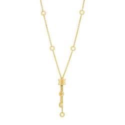 BVLGARI 宝格丽 341470 18K黄金吊坠项链