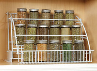 Rubbermaid 乐柏美 Pull Down Spice Rack 下拉阶梯式香料瓶挂架