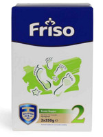 Friso 美素佳儿 婴幼儿奶粉2段（6-10个月） 2*350g