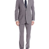 PERRY ELLIS Windowpane 男士西装套装