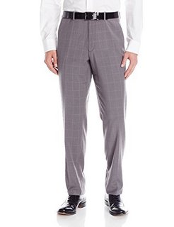 PERRY ELLIS Windowpane 男士西装套装