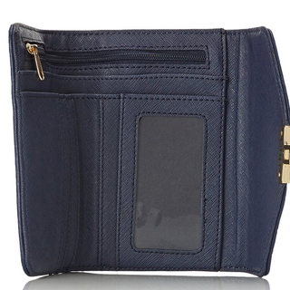 TOMMY HILFIGER Turnlock 2 女士真皮钱包