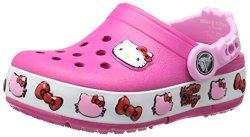 crocs 卡骆驰Girls' CrocsLights Hello Kitty Light-Up Clog