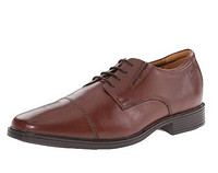 10码起：Clarks Tilden Cap Oxford  真皮男鞋