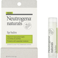 Neutrogena 露得清 Naturals Lip Balm天然润唇膏 4g