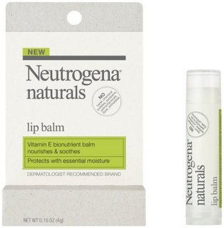 Neutrogena 露得清 Naturals Lip Balm天然润唇膏 4g