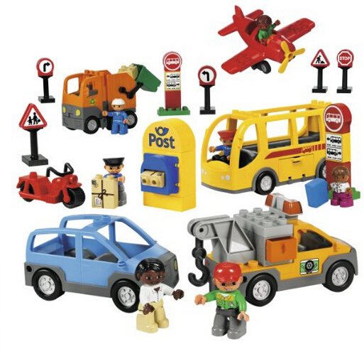 lego乐高education教育系列9333得宝交通工具套装