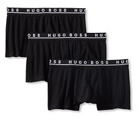 凑单品：HUGO  BOSS Cotton Stretch 平角内裤 3条装