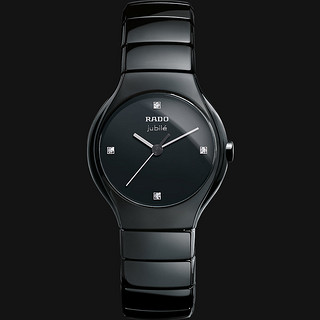 RADO 雷达 True Jubile 真系列 R27655742 女款陶瓷时装腕表