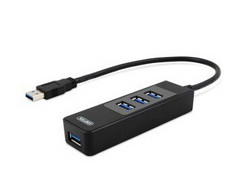 UNITEK 优越者 Y-3046 USB3.0四口HUB集线器