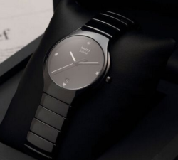 RADO 雷达 TRUE JUBILE R27653742 男款陶瓷镶钻腕表
