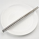 不锈钢筷子 方形中空防滑防烫 金属合金筷