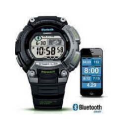 CASIO 卡西欧 STB-1000-1CF 蓝牙运动腕表