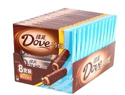 Dove 德芙 巧丝威化巧克力 8支 90g *12盒