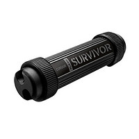 Corsair Flash Survivor Stealth USB 3.0 Flash Drive (CMFSS3B-128GB) 黑色 32 GB