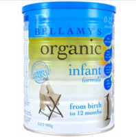 凑单品：BELLAMY'S 贝拉米 有机婴幼儿奶粉1段 900g