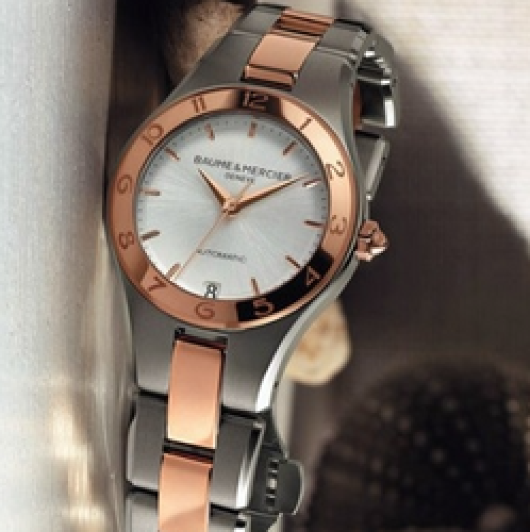 买给LD的生日礼物：BAUME & MERCIER 名士 灵霓系列 MOA10073