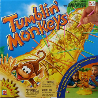 MATTEL 美泰 游戏系列 52563 Tumblin‘ Monkeys 翻斗猴子