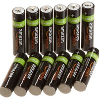 AmazonBasics 亚马逊倍思 AAA型(7号)镍氢预充电可充电电池 (4节、800mAh)