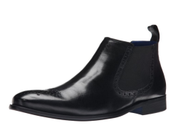 STEVE MADDEN Trivea Chelsea 男款真皮短靴