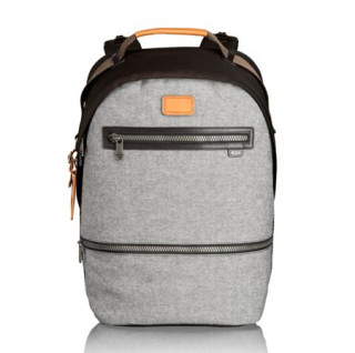 TUMI Alpha Bravo Cannon 双肩背包 222385 灰色/棕色