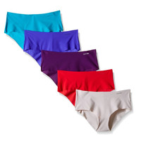 Calvin Klein Underwear Invisibles 女士速干内裤 5条装