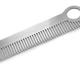 Chicago Comb 1号 不锈钢 磨砂梳子