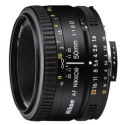 Nikon 尼康 AF 50mm/1.8D 标准定焦镜头