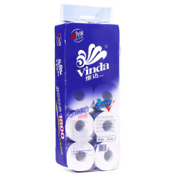 Vinda 维达 蓝色经典卷纸卫生纸 3层 180g*10卷 138mm*108mm