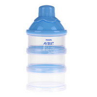 限地区：AVENT 飞利浦新安怡 奶粉分装盒（蓝）80ML/格 SCF84604