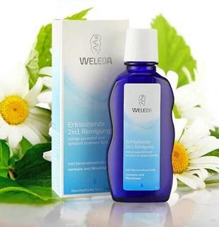 WELEDA 维蕾德 水蓝轻柔洁面爽肤二合一洗面奶 100ml