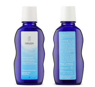 WELEDA 维蕾德 水蓝轻柔洁面爽肤二合一洗面奶 100ml