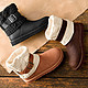 新低价：UGG australia Cassidee 女士真皮雪地靴