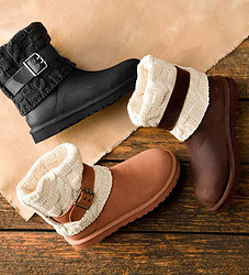 UGG australia Cassidee 女士真皮雪地靴