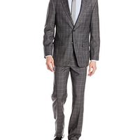 TOMMY HILFIGER Vasser Plaid 男式纯羊毛西服套装