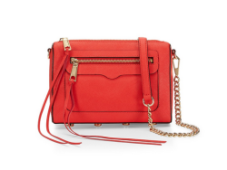 REBECCA MINKOFF Avery 女款真皮斜挎包