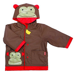 SKIP HOP Zoo Raincoat 可爱动物园系列 猴子雨衣