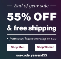 海淘活动:Glasses USA 年终促销