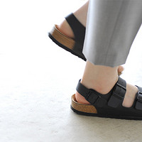 限35码：Birkenstock Milano 中性软木鞋底凉鞋