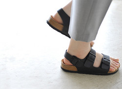 Birkenstock Milano 中性软木鞋底凉鞋