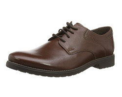 Clarks Rakin Walk Derby 男士休闲皮鞋 