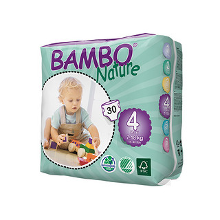 BAMBO 班博 Nature 婴儿纸尿裤 M30